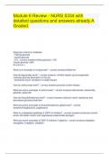 Module 6 Review - NURS 5334 with detailed questions and answers already A Graded&period;Module 6 Review - NURS 5334 with detailed questions and answers already A Graded&period;          Diagnotic criteria for Diabetes  - Fasting glucose - casual glucose - A1c - correct