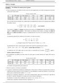 Maths exercise exemples about matrix