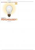 What is Psychology 3rd Edition by By Ellen E. Pastorino - Test Bank