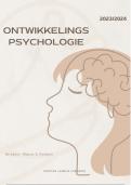 Samenvatting Ontwikkelingspsychologie 8e editie  -  Ontwikkelingspsychologie