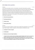  LCSW (LICENSED CLINICAL SOCIAL WORK) EXAM QUESTIONS WITH VERIFIED ANSWERS