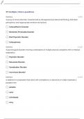 LCSW (LICENSED CLINICAL SOCIAL WORK) PRACTICE EXAM QUESTIONS WITH VERIFIED ANSWERS