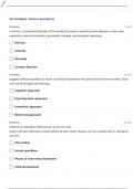 LCSW (LICENSED CLINICAL SOCIAL WORK) EXAM PREPARATION QUESTIONS AND ANSWERS 100% ACCURATE