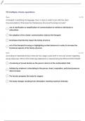 SAMPLE LCSW (LICENSED CLINICAL SOCIAL WORK)TEST QUESTIONS WITH VERIFIED ANSWERS