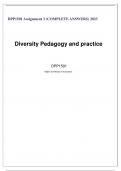 Diversity Pedagogy and practice DPP1501 Higher Certificate in Education Student number: 60902183 DPP1501 Unique number:689605 1 CONTENTS Introduction ………………………………………………………………………………………………………………………………..2 Heading 1……………………………………………………………………………………………………………………