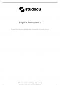 Eng1516 Assessment 3 English first additional language &lpar;University of South Africa