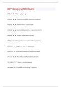 92Y Supply AGR Board 97 Questions with 100&percnt; Correct Answers &vert; Verified &vert; Latest Update