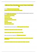 California Water Distribution Grade 3 Study Guide Rated A&plus;