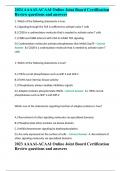 2024 AAAAI-ACAAI Online Joint Board Certification Review questions and answers 
