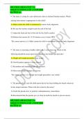 2023&sol;2024 HESI EXIT V4         160QUESTIONSAND ANSWERS RATED A&plus;