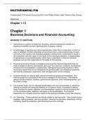 Solution Manual for Fundamentals Of Financial Accounting 6CE Fred Phillips, Robert Libby, Patricia Libby, Brandy Mackintosh