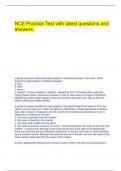 NCE Practice Test &period; Bundled exam&period;