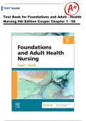 Foundations and Adult - Health Nursing 9th Edition