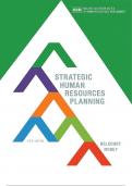 Strategic Human Resources Planning 6th edition