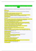 Prophecy- Core Mandatory Part III &lpar;Nursing&rpar;&semi; Answered 2022&period;