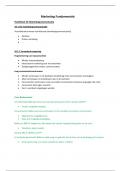 Marketing Fundamentals Hoofdstuk 11 (Marketingcommunicatie) - Samenvatting van Slides/Notities/Boek - Jaar 22-23