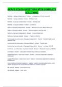  BCACP Stats Questions With Complete Solutions&period; 