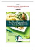 Test Bank For Nutritional Foundations and Clinical Applications  A Nursing Approach  8th Edition By Michele Grodner, Sylvia Escott-Stump, Suzanne Dorner |All Chapters,  Year-2023/2024|