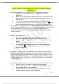 SAEM Practice Exam Questions with Correct Answers GRADED A+.