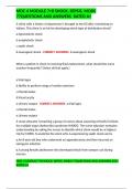 MDC 4 MODULE 7&plus;8 SHOCK&comma; SEPSIS&comma; MODS 77QUESTIONS AND ANSWERS  RATED A&plus;