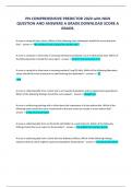 PN COMPREHENSIVE PREDICTOR 2020 with NGN QUESTION AND ANSWERS A GRADE DOWNLOAD SCORE A GRADE&period; A nurse is caring for four clients&period; Which of the following client statements should the nurse attend to first&quest; - answer >>"My heartburn pain is going in