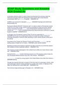 ADAP Study Questions and Answers 2024 Graded A&plus;