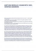 Ahip 2024 module 3