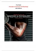 Test Bank For Principles of Anatomy and Physiology  16th Edition By Gerald Tortora, Bryan Derrickson |All Chapters,  Year-2023/2024|