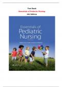 Test Bank For Essentials of Pediatric Nursing 4th Edition By Theresa Kyle, Susan Carman |All Chapters,  Year-2023/2024|