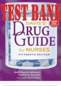 Test Bank For Davis's Drug Guide for Nurses 15th Edition