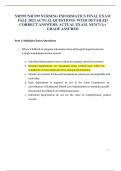 NR599 &sol;NR 599 NURSING INFORMATICS FINAL EXAM FALL 2023 ACTUAL QUESTIONS WITH DETAILED  CORRECT ANSWERS&period; ACTUAL EXAM&period; NEW&excl;&excl;&sol;A&plus;  GRADE ASSURED