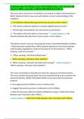 Fundamentals Test Bank Exam with 262Questions and Answers all answers 100&percnt; correctly verified 2023&sol;2024 RATED A&plus;