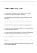 VITA Final Exam 2023/2024  