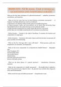 BSMCON- NUR 2102, Test 2-2023|92 QUESTIONS AND ANSWERS|A GRADE