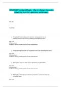 COMM 225 Test bank Chapter 5-Service Design Concordia University 2024-2025 questions and answers