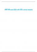  ARRT MRI exam 2024 with 100&percnt; correct answers  