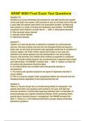 NRNP 6660 Final Exam Test Questions & ANSWERS 2024&lpar; A&plus; GRADED 100&percnt; VERIFIED&rpar;