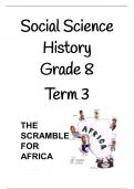 Grade 8 Term 3 History Package Deal