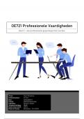 VERSLAG 2023:  OE721 Professionele Vaardigheden 3