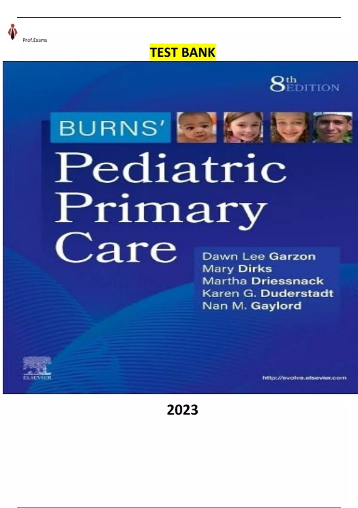 Burns' Pediatric Primary Care 8th Edition by Dawn Lee Garzon, Mary