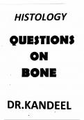USMLE step 1 Histology MCQ questions on Bone -  2023 -  with model answers - Your guide to pass the exam