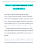 Chapter 6 Egan Exam Questions & Answers Already Graded A&plus;