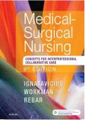 Test bank Medical-Surgical Nursing Concepts for Interprofessional Collaborative Care 9th Edition Test Bank - All Chapters | Complete Guide 2024