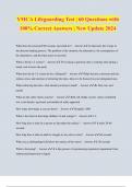 YMCA Lifeguarding Test &vert; 60 Questions with 100&percnt; Correct Answers &vert; New Update 2024