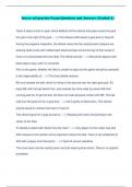 Soccer ref practice Exam Questions and Answers &lpar;Graded A&rpar;
