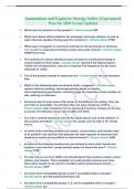 Ammunition and Explosive Storage Safety &lpar;Guaranteed Pass for 2024 Exam Update&rpar;&period;