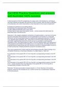 Exit HESI Practice Questions