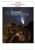 Test Bank For The Cosmic Perspective 7th Edition By Jeffrey O. Bennett, Megan O. Donahue, Nicholas Schneider, Mark Voit |All Chapters,  Year-2023/2024|