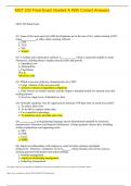 MGT 220 Final Exam Graded A With Correct Answers