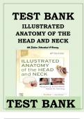 TEST BANK FOR ILLUSTRATED ANATOMY OF THE HEAD AND NECK, 6TH EDITION, FEHRENBACH & HERRING TEST BANK